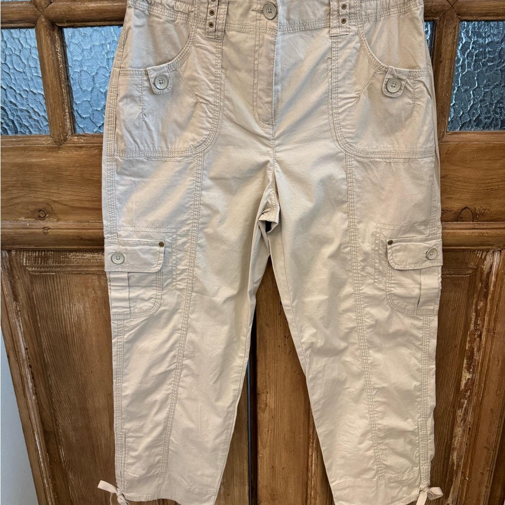 Chico’s Amelia Crop Cargo Pants
